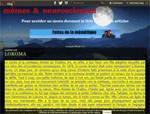 Tablet Screenshot of memetics-story.com